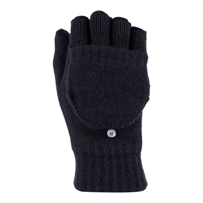 Fishing gloves 3m thinsulate black one size, Black, medium