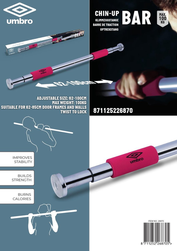 Umbro adjustable pull-up bar, , medium-null