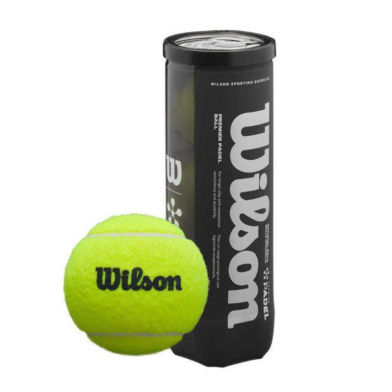 Wilson premier padel 3 ball can yellow wr8908401001, , medium-null