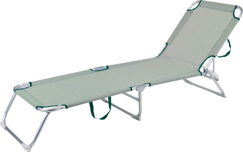 Camping bed aluminium 188x58cm, , medium-null