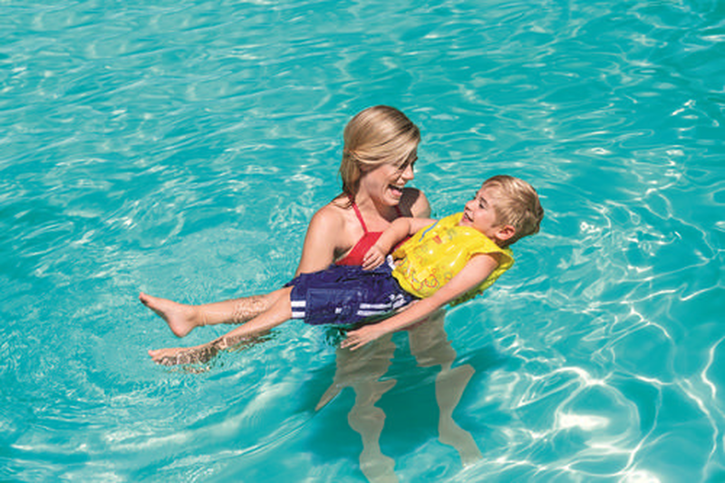 Bestway 32069 tropical swim vest 41cm x 30cm 3-6 years, , medium-null