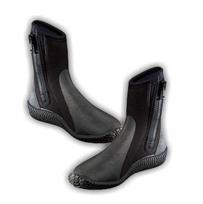 X-pert sub neoprene diving boots - 47/48, Black, medium