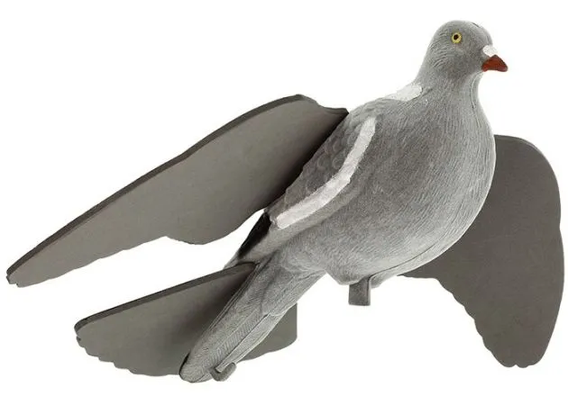 Alces duvvippa flocked pigeon decoy-null