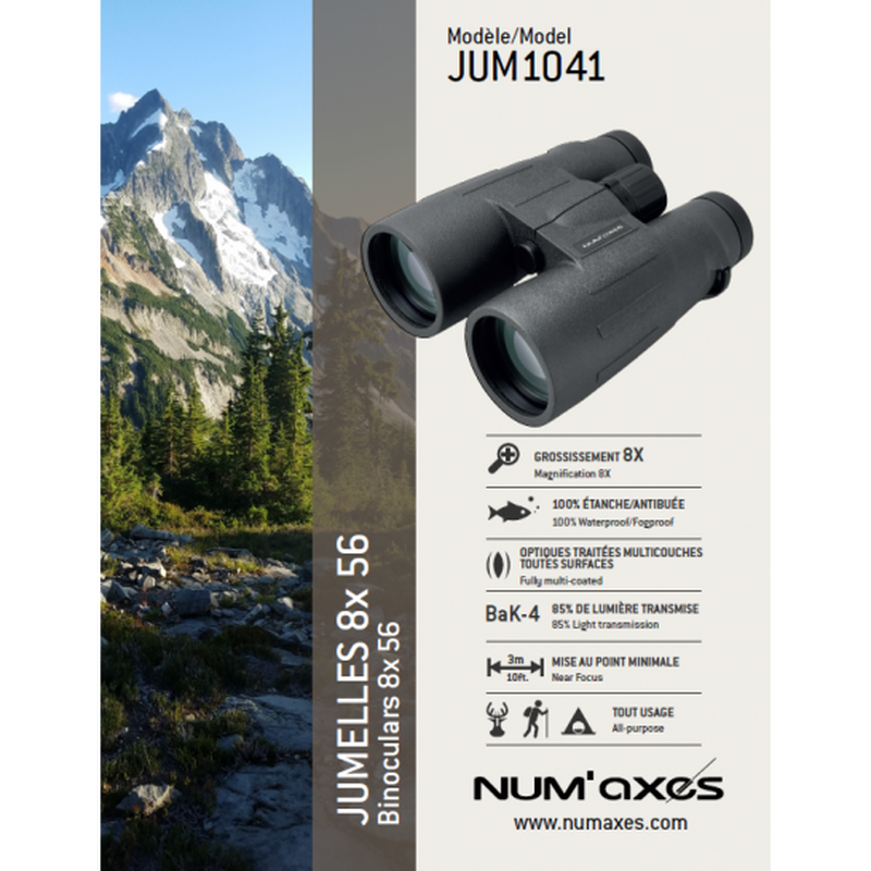 Numaxes 8 x 56 binoculars jum1041-null