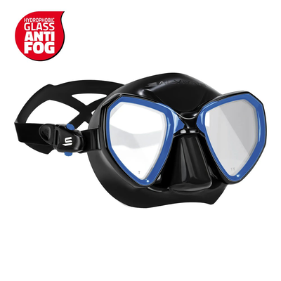Morpheus mask anti fog silicone -black/blue, , medium