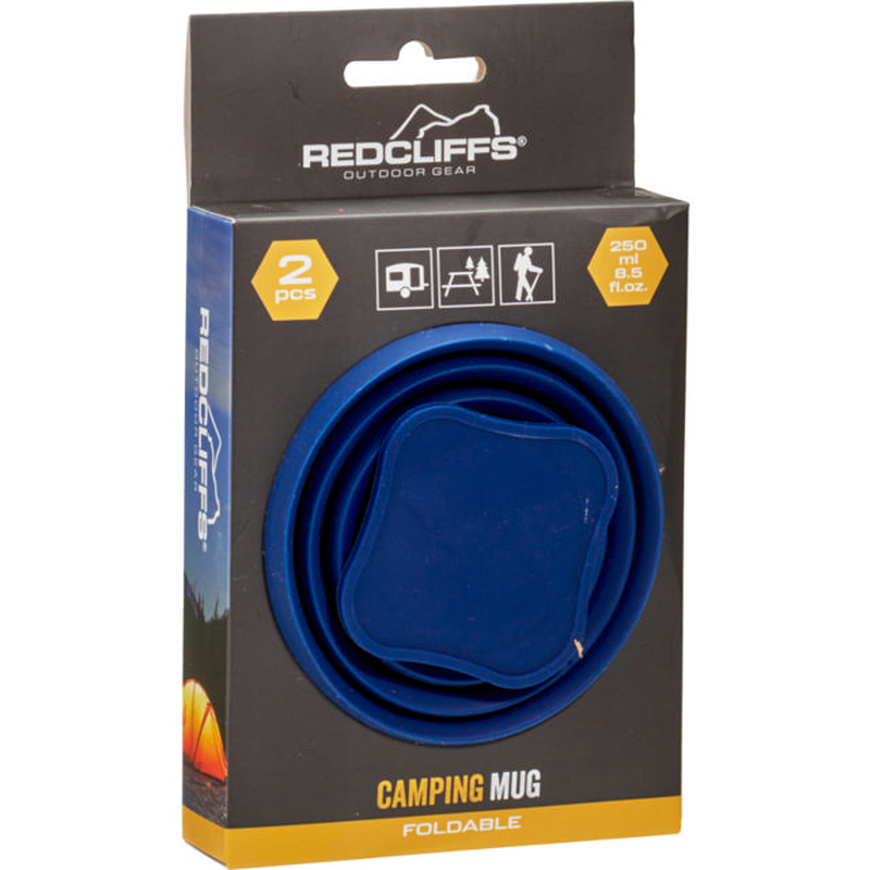 Foldable camping mugs 2pcs, , medium-null