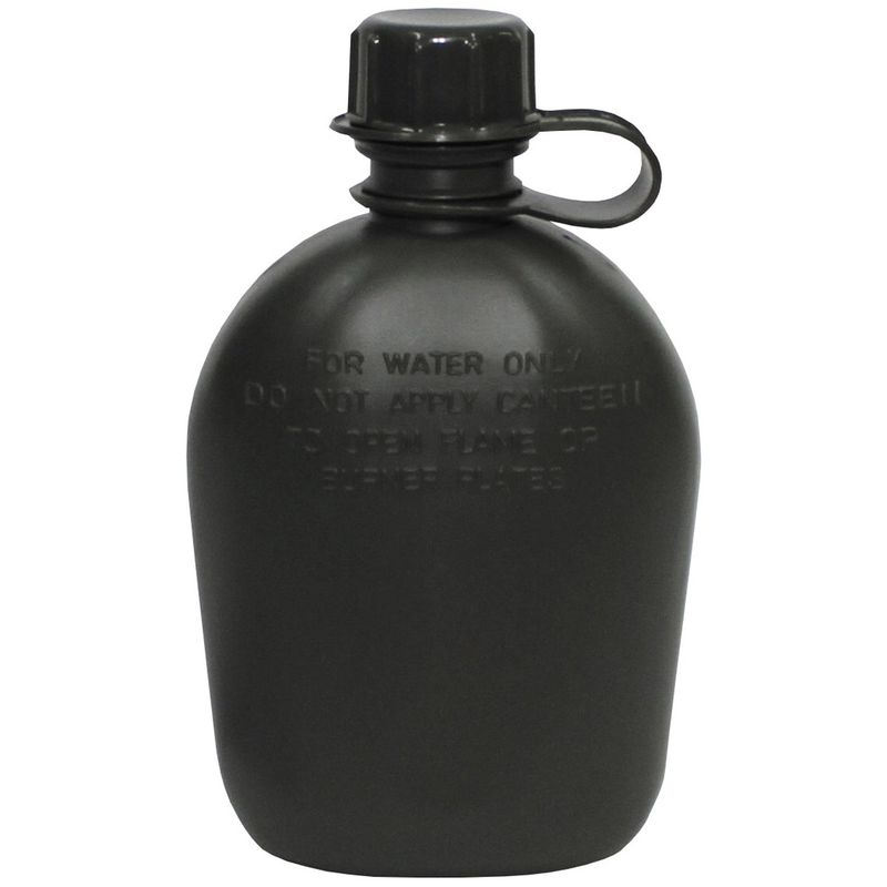 Mfh us plastic canteen, od green, 1l , bpa free-null