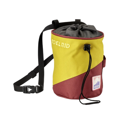 Chalk bag monoblock, Vinered-amber, medium
