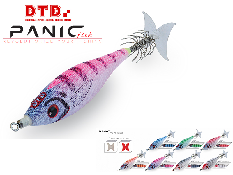 Dtd panic fish (size: 2.5, color: pink), , medium-null