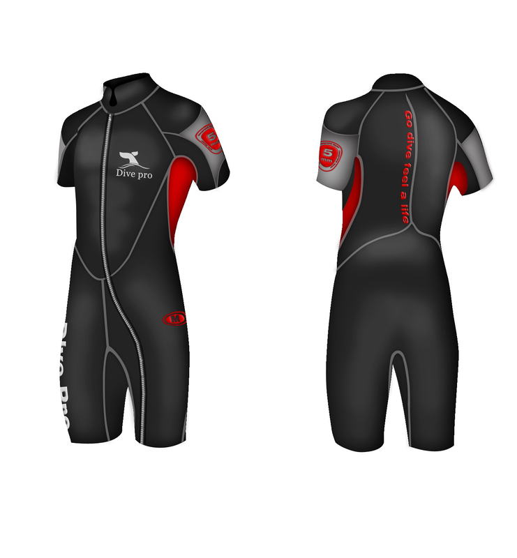Dive pro shorty wet suit js5 - s-null