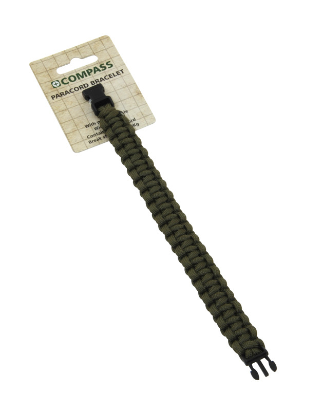 Compass paracord survival bracelet-null