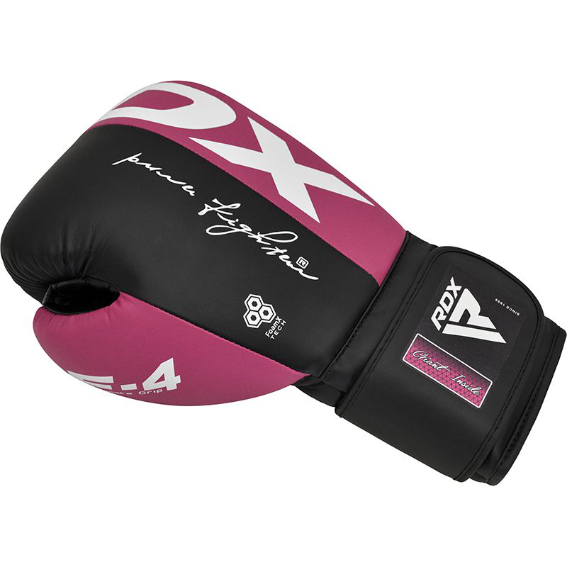 Rdx boxing gloves rex f4 pink, , medium-null