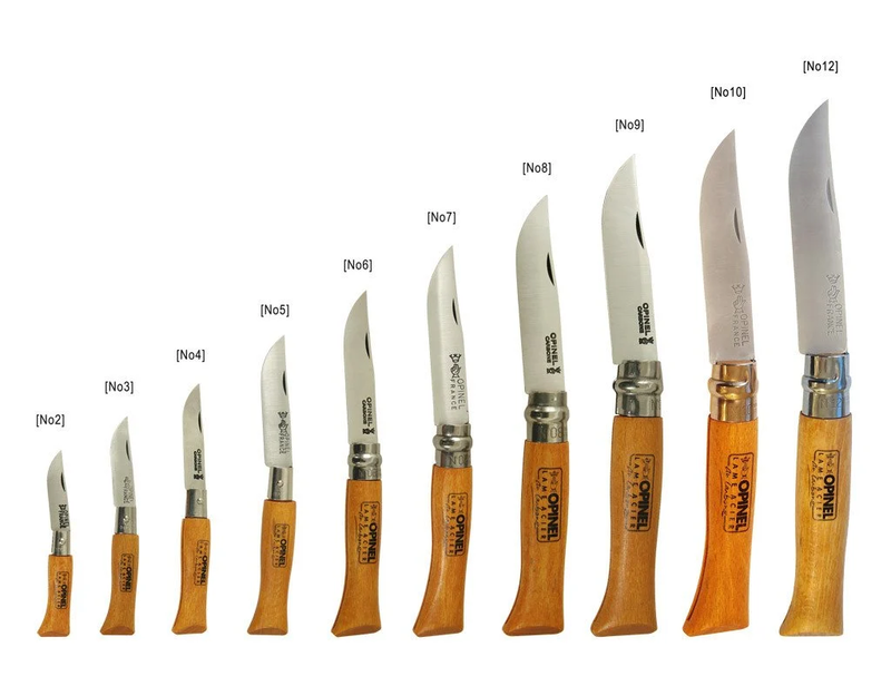 Opinel knife s/s no. 2-3-4-5 - no.3-null