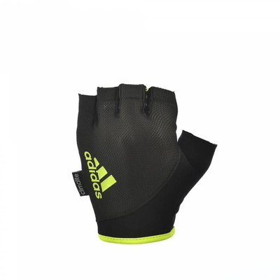 Essential gloves, Black / Volt, medium