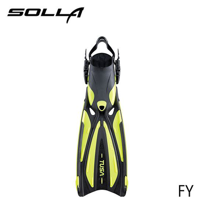 Tusa solla fins - large , bk, Bk, medium
