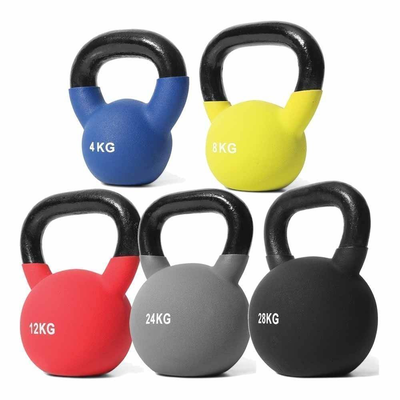 Neoprene kettlebells 4kg (one piece), Assorted, medium