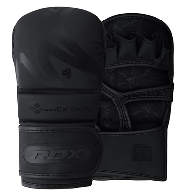 Rdx t15 noir mma sparring gloves black, , medium