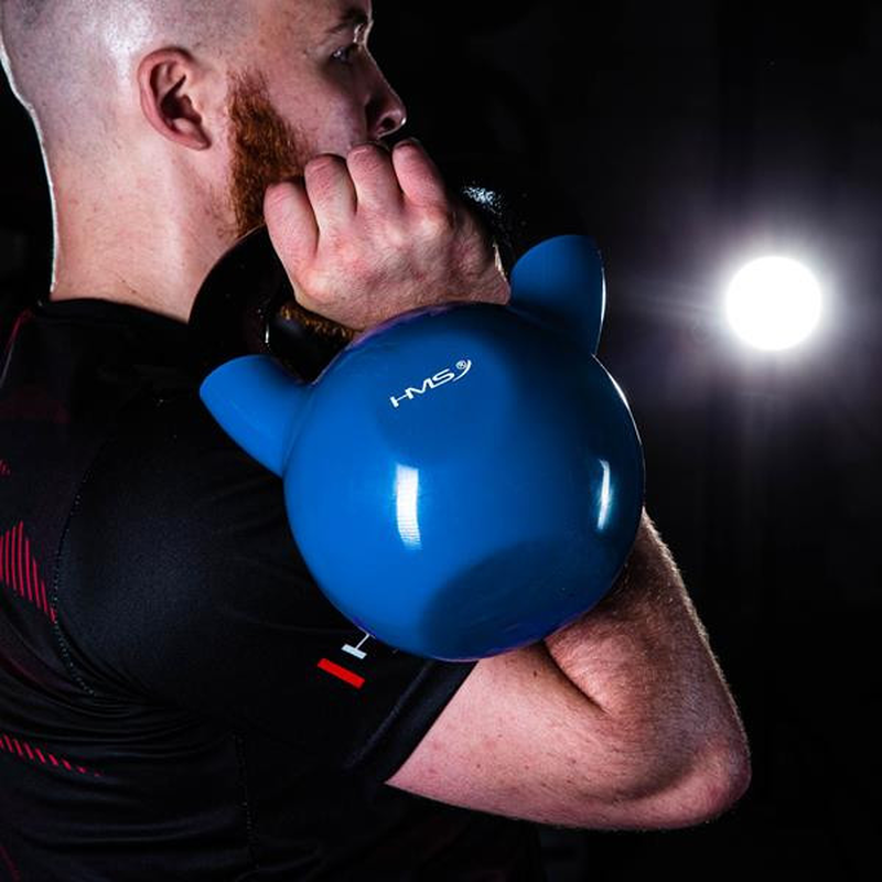 Hms kettlebell covered with neoprene 4kg b, , medium-null