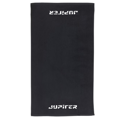Jupiter gym towel black, , medium