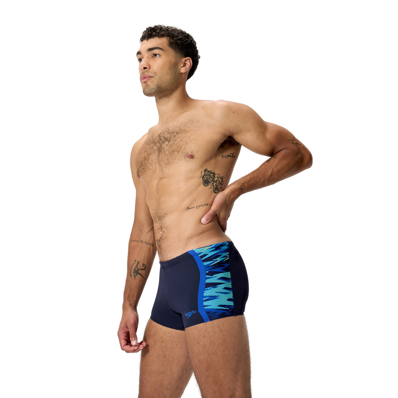 Speedo men's hyperboom splice aquashort-null