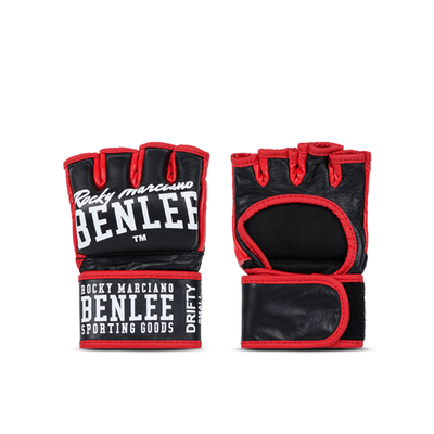Benlee leather mma sparring gloves "drifty" black, , medium