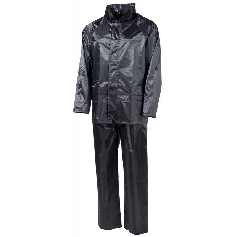 Mfh rain suit 2-part black xl-null