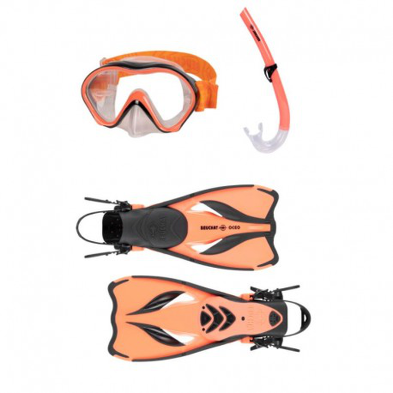 Beuchat oceo junior fms set - blue , 38/41-null