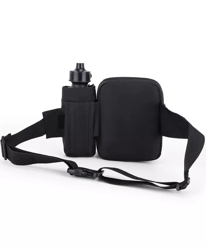Kombat pioneer waist bag & bottle - black-null