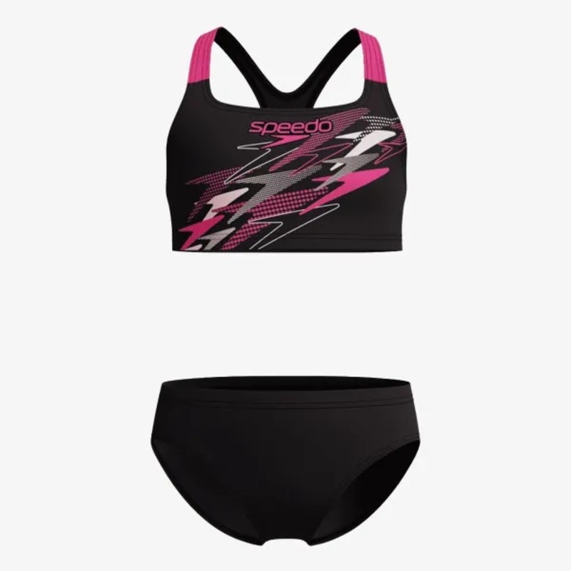 Speedo junior medley log racerback swimsuit-null
