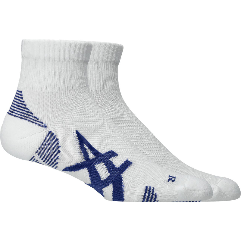 Asics 2ppk cushion run quarter sock-null