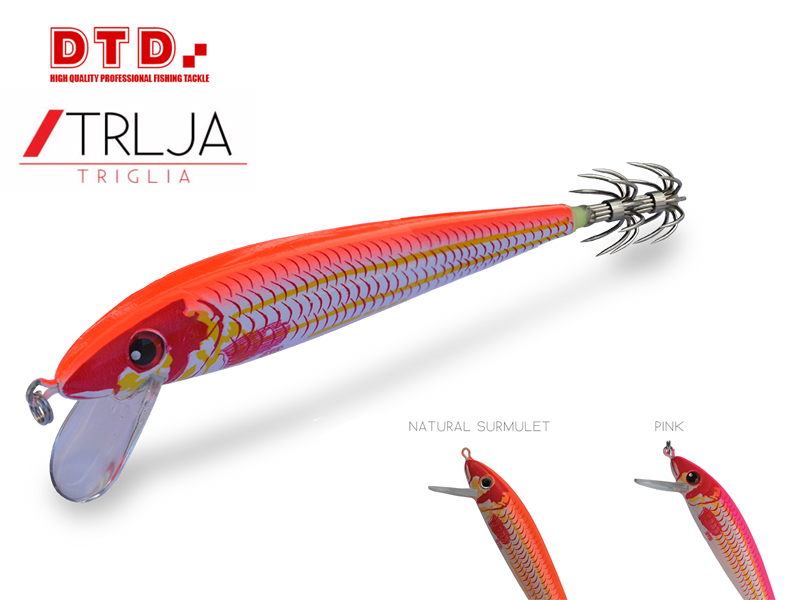 Dtd trolling squid jig trlja (size:90mm, colour: pink), , medium-null