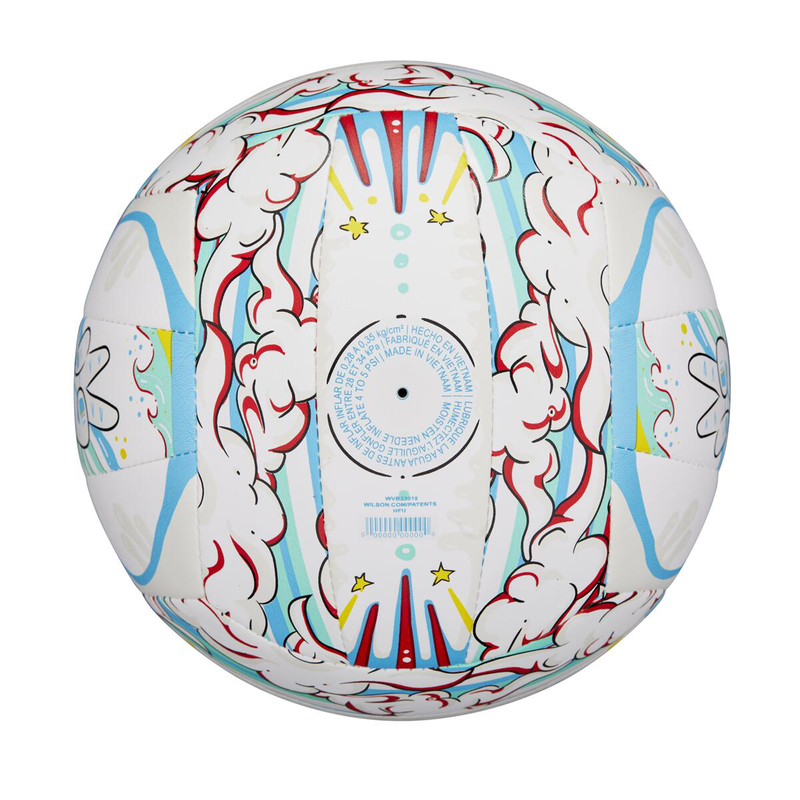 Wilson graffiti peace volleyball-null