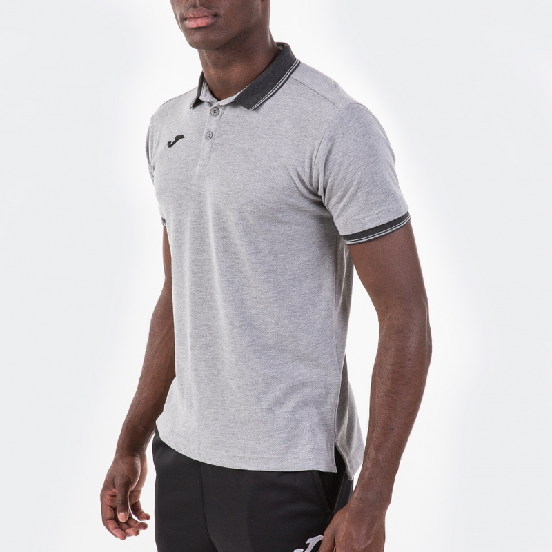 Polo shirt bali II grey short sleeve-null