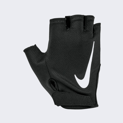Mens gym essential gloves, Black, medium
