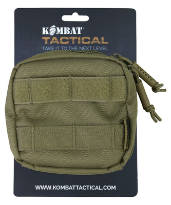 Kombat molle utility pouch mini olive green, , medium