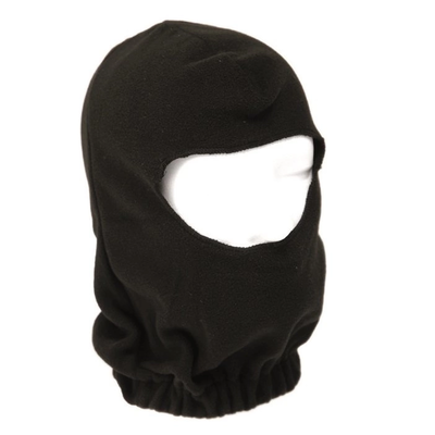 Balaclava fleece black, Black, medium