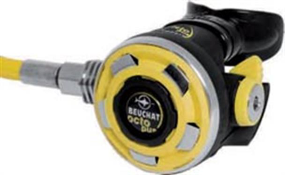 Beuchat diving octopus vrt soft touch, Yellow, medium