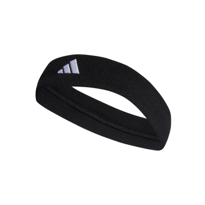 Adidas unisex tennis headband (ht3909), Black/black, medium