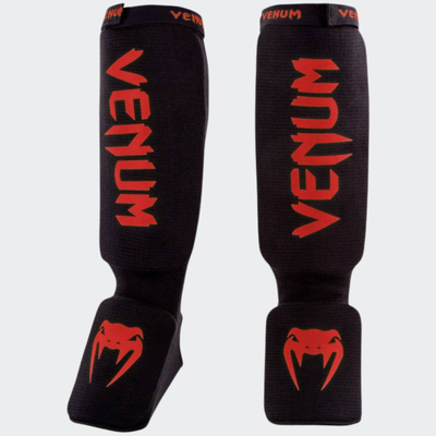 Kontact shin guards, Black, medium