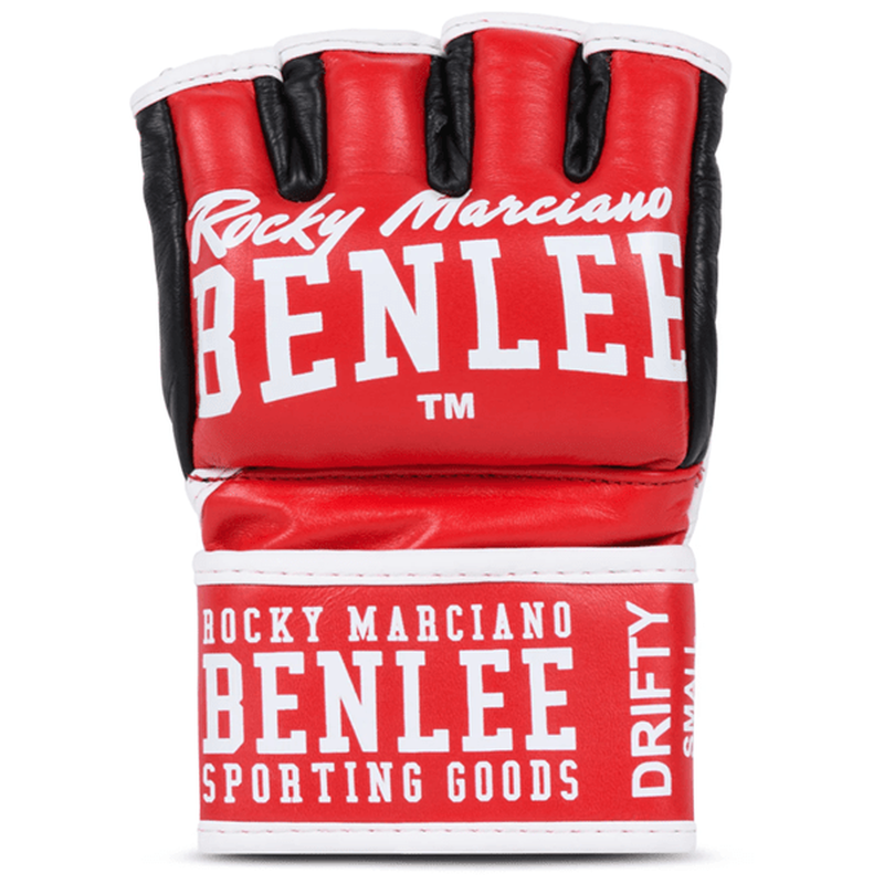 Benlee leather mma sparring gloves "drifty" red, , medium-null