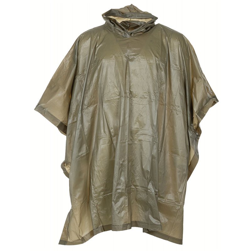 Mfh poncho, vinyl, od green, ca. 200 x 127 cm, 0,12 mm-null