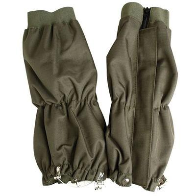 Miltec wet protection gaiters with steel cable, Olive, medium