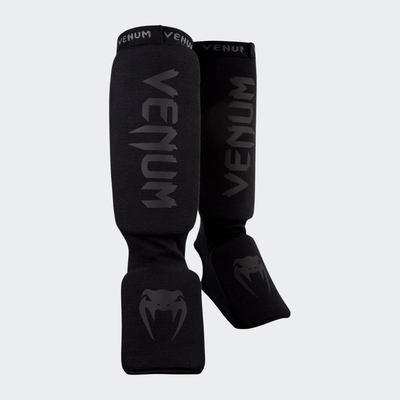 Kontact shin guards, Black, medium