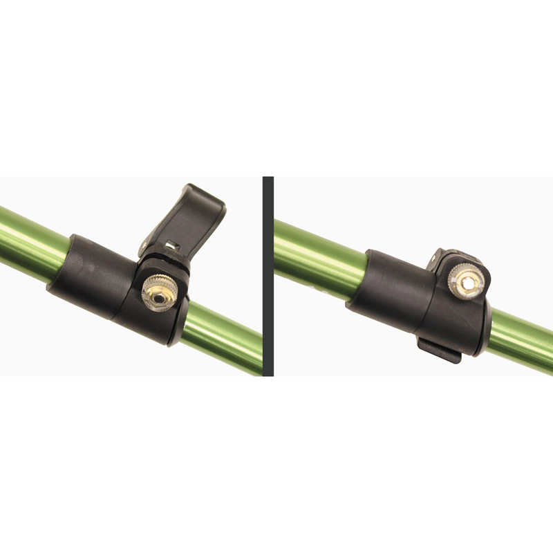 Mfh aluminium trekking poles, lusen, foam handle-null