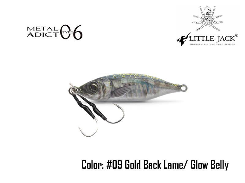 Little jack metal adict type 06 (weight: 30gr, color: #09), , medium-null