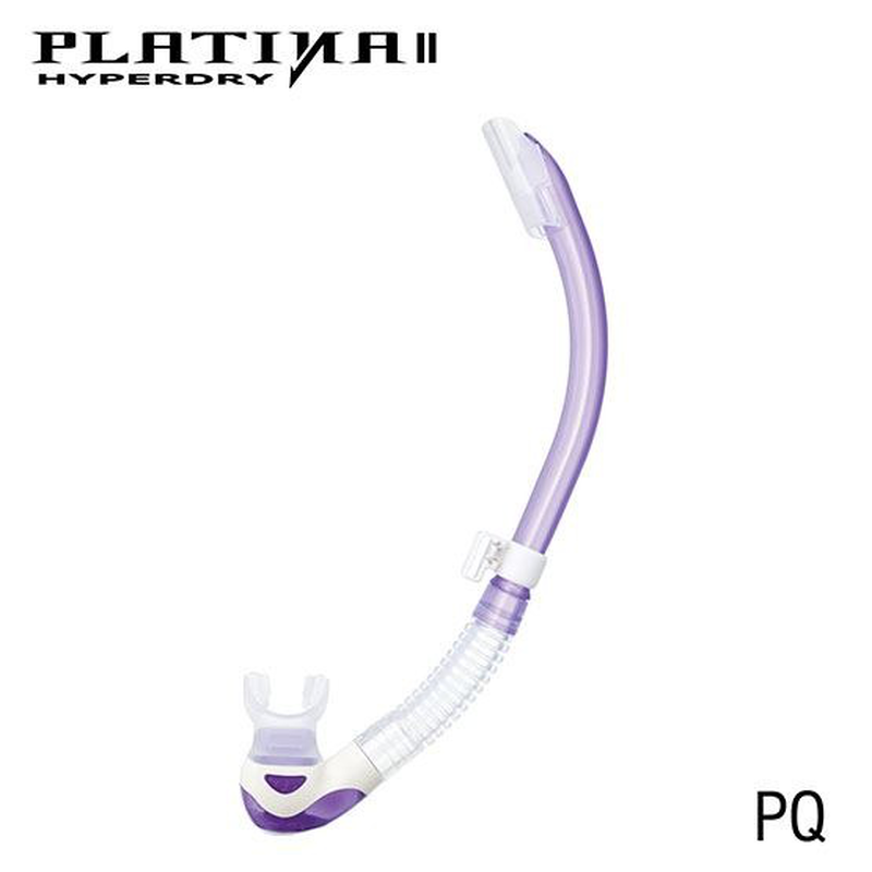 Tusa snorkel platina II hyperdry - t-null