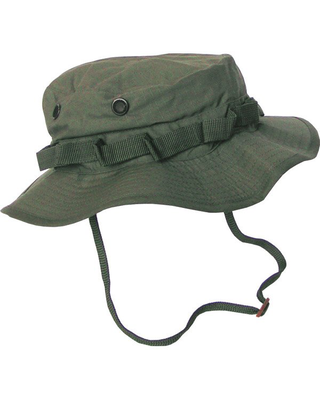 Kombat boonie hat - us style jungle hat - olive green - large, , medium