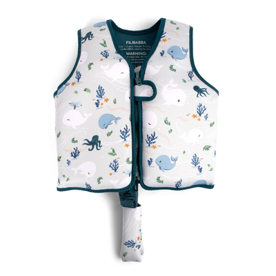 Filibabba swim vest 1/2 years - christian's whale tales, , medium