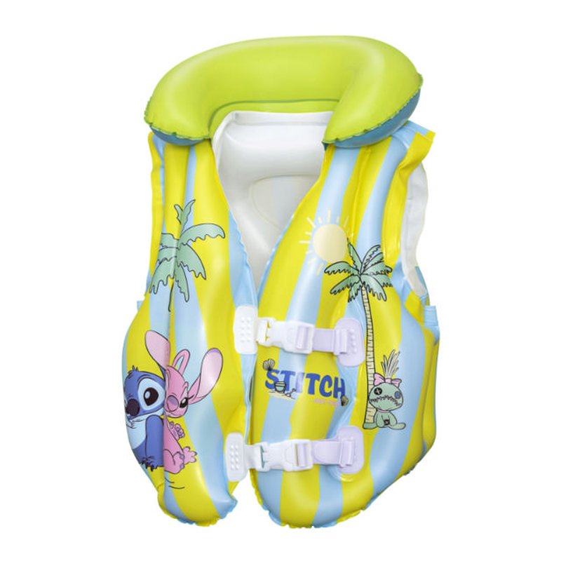 Disney stitch swim vest 51x46cm - blue, , medium-null