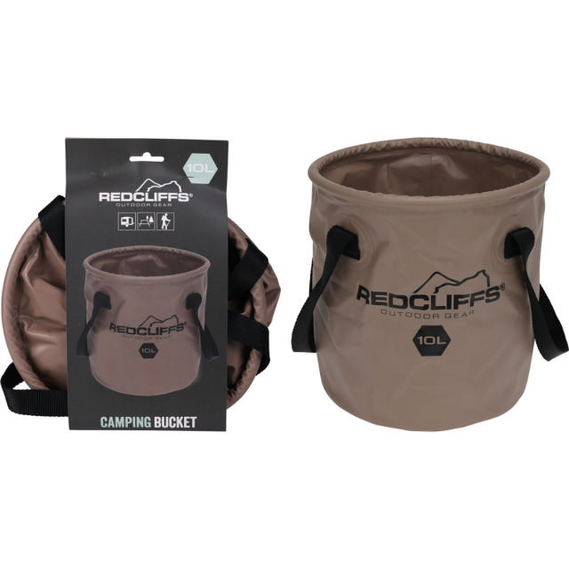 Bucket foldable round 10l, , medium-null